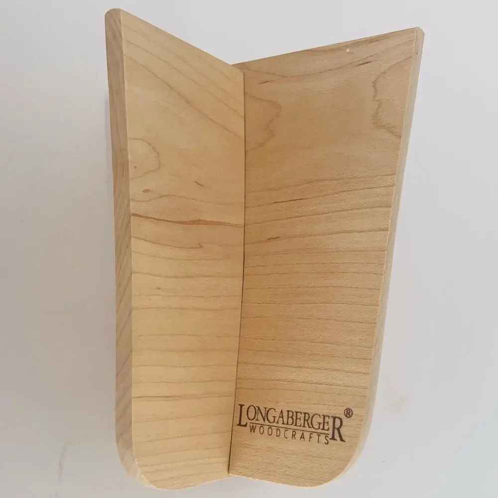Longaberger Utensil Basket Liner Small Square Protector Tall Sectioned Divider